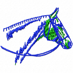 Horses Embroidery Design 4 Horses Embroidery Design 4